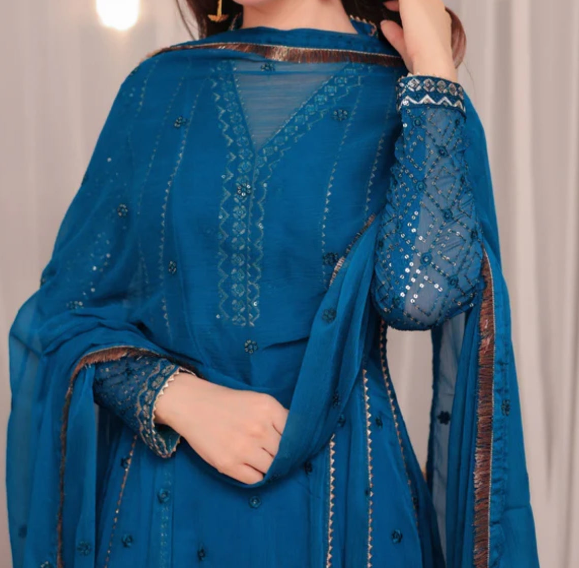 Party wear Pakistani anarkali suits