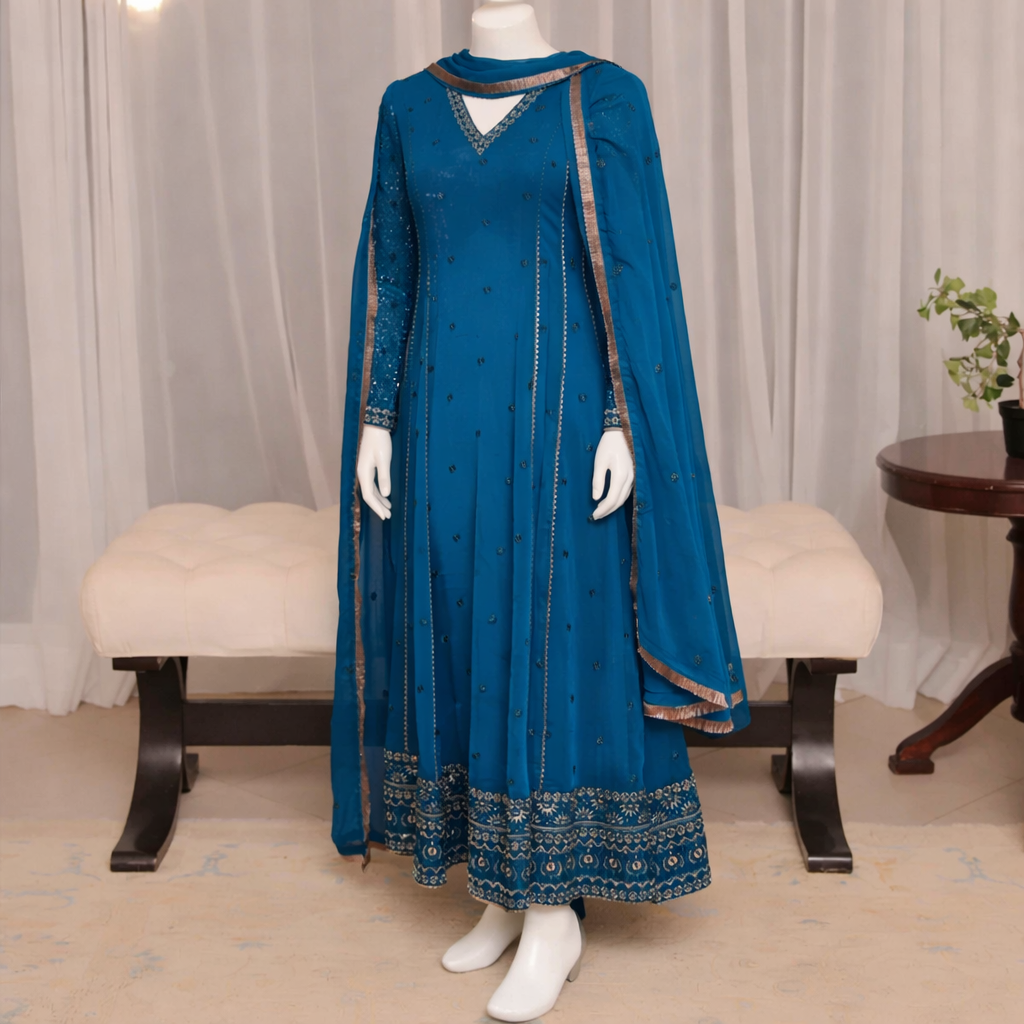 Party wear Pakistani anarkali suits